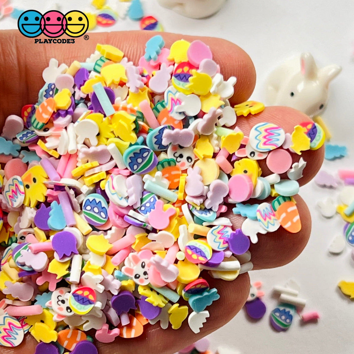 Easter Celebration Fimo Mix Faux Craft Supplies | PLAYCODE3| PLAYCODE3