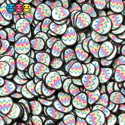 Easter Eggs Colorful Pattern Fimo Fake Sprinkles Faux Colored Egg Confetti Funfetti 20 Grams