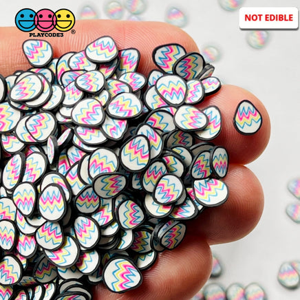 Easter Eggs Colorful Pattern Fimo Fake Sprinkles Faux Colored Egg Confetti Funfetti Sprinkle