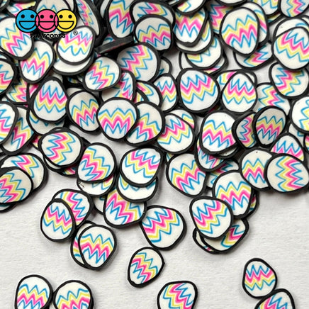 Easter Eggs Colorful Pattern Fimo Fake Sprinkles Faux Colored Egg Confetti Funfetti Sprinkle