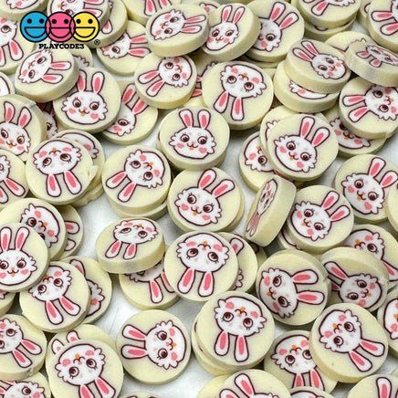 Easter Kawaii Bunny Rabbit 5Mm/10Mm Fake Clay Sprinkles Decoden Fimo Jimmies Playcode3 Llc Sprinkle