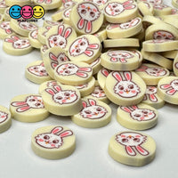 Easter Kawaii Bunny Rabbit 5Mm/10Mm Fake Clay Sprinkles Decoden Fimo Jimmies Playcode3 Llc Sprinkle