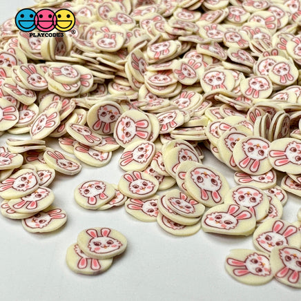 Easter Kawaii Bunny Rabbit 5Mm/10Mm Fake Clay Sprinkles Decoden Fimo Jimmies Playcode3 Llc Sprinkle