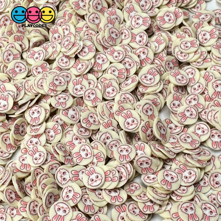 Easter Kawaii Bunny Rabbit 5Mm/10Mm Fake Clay Sprinkles Decoden Fimo Jimmies Playcode3 Llc Sprinkle