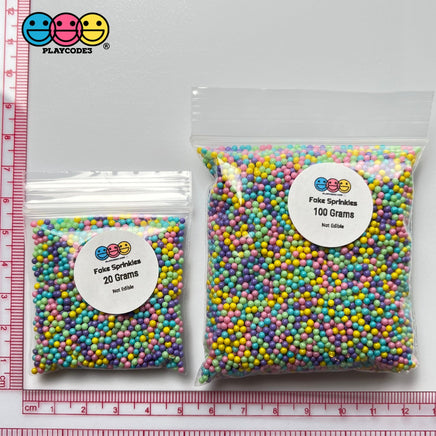 Easter Mix Nonpareil Glass 1.9Mm Beads Caviar Faux Sprinkles Decoden Bead