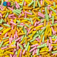 Easter Pastel Mix Yellow Pink Green Designs Polymer Clay Sprinkle Decoden 20 Grams