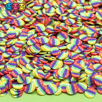 Easter Pastel Pattern Egg Fimo Slices Polymer Clay Fake Sprinkles Sprinkle