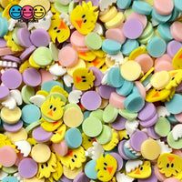 Easter Spring Chickee Mix Fake Sprinkles Faux Chick Eggshells Kawaii Confetti Funfetti 20 Grams