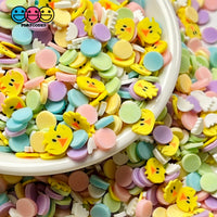 Easter Spring Chickee Mix Fake Sprinkles Faux Chick Eggshells Kawaii Confetti Funfetti Sprinkle