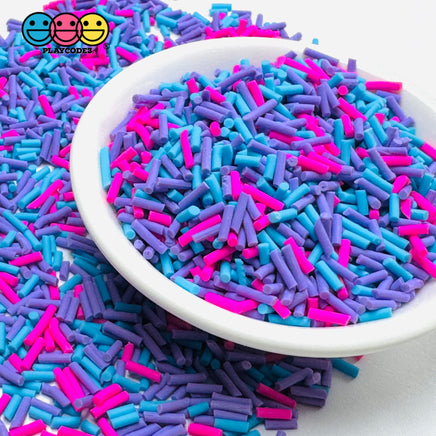 Eighties 80s Retro Color Mix Fake Clay Sprinkles Jimmies - Sprinkle