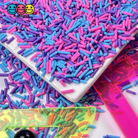 Eighties 80S Retro Color Mix Fake Clay Sprinkles Jimmies Sprinkle