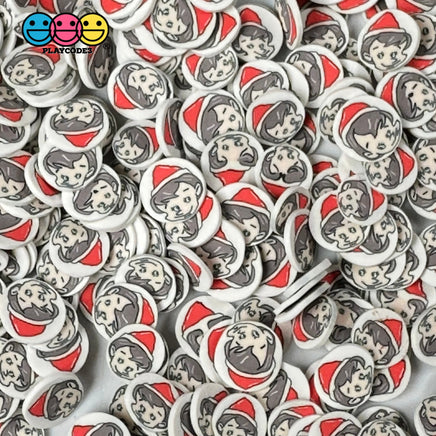 Elf On The Shelf Face Christmas Fimo Fake Polymer Clay Sprinkles Jimmies Funfetti Playcode3 Llc 10