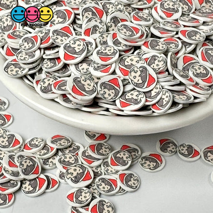 Elf On The Shelf Face Christmas Fimo Fake Polymer Clay Sprinkles Jimmies Funfetti Playcode3 Llc
