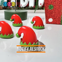 Elf Hat 3D Charm Christmas Elves Charms Cabochons 10 Pcs Playcode3 Llc