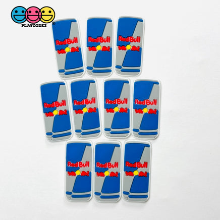 Shoe Charms WITHOUT Buckle Botton Bendable Energy Drink Fake Food Flatback Cabochons Slime Supply Fake Backe Decoden 10