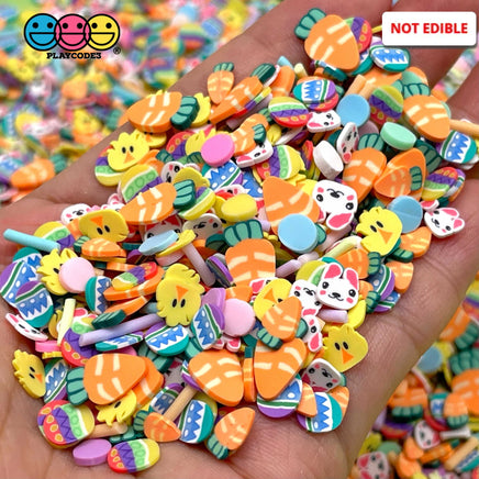 Everything Easter Bunny Eggs And Chick Fimo Fake Sprinkles Sprinkle
