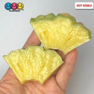 Fake 3D Pineapple Slices Food Prop Faux 5Pcs Playcode3 Llc