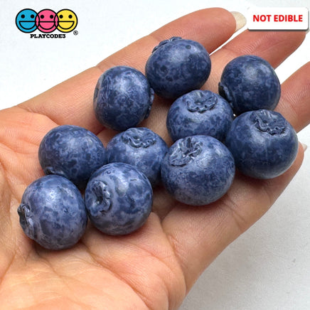 Fake Blackberry Berries Faux Food Realistic NOT EDIBLE Cabochons Decoden Charm 10 pcs PLAYCODE3 LLC Charm