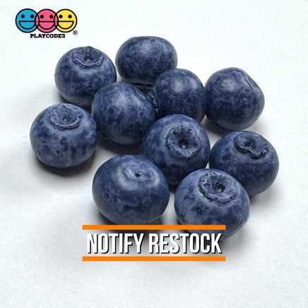 Fake Blackberry Berries Faux Food Realistic NOT EDIBLE Cabochons Decoden Charm 10 pcs PLAYCODE3 LLC Charm