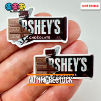 Fake Candy Chocolate Bar Planner Decoden Planars Cabochons Party Favor Bake Charms Slime Supply 10