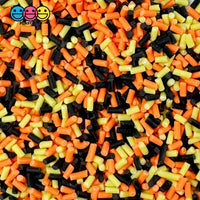 Fake Candy Fall Festival Halloween Holiday Clay Sprinkles 3-4Mm Decoden Fimo Jimmies Playcode3 Llc