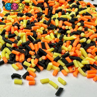 Fake Candy Fall Festival Halloween Holiday Clay Sprinkles 3-4Mm Decoden Fimo Jimmies Playcode3 Llc