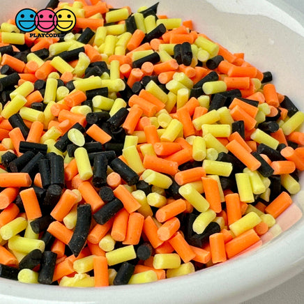 Fake Candy Fall Festival Halloween Holiday Clay Sprinkles 3-4Mm Decoden Fimo Jimmies Playcode3 Llc