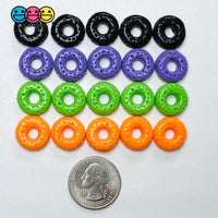 Halloween Holiday Fake Cereal Food Orange Green Black Purple Flatback Cabochons Decoden Charm 20 pcs PLAYCODE3 Charm