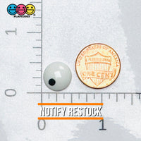 Fake Eye Flatback Single Penny Ruler Ref