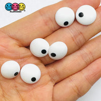 Fake Eye Flatback 3 Pairs In Hand Closeup