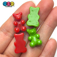 Christmas Holiday Fake Gummy Bear Red Green Flatback Cabochons Decoden Charm 16 pcs PLAYCODE3 LLC Charm