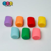 Fake Marshmallow Food Bakes Cabochons Decoden Charm 20 Pcs