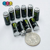 3D Soda Metal Can Energy Drink Fake Food Cabochons Decoden Charm 10pcs PLAYCODE3 Charm