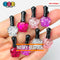Fake Tiny Nail Polish Cosmetic Flatback Cabochons Decoden Charm 8/10 Pcs Mixes(8Pcs)