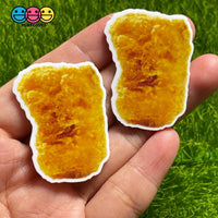 Fast Food Chicken Nuggets Hamburger French Fries Planar Planars Decoden 10Pcs Playcode3 Llc