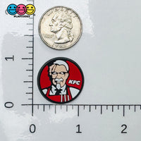 Shoe Charms WITHOUT Buckle Botton Bendable Fast Food Fried Chicken Flatback Cabochons Slime Supply Fake Backe Decoden