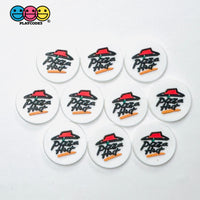 Shoe Charms WITHOUT Buckle Botton Bendable Fast Food Fake Pizza Flatback Cabochons Slime Supply Fake Backe Decoden 10