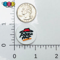 Shoe Charms WITHOUT Buckle Botton Bendable Fast Food Fake Pizza Flatback Cabochons Slime Supply Fake Backe Decoden 10