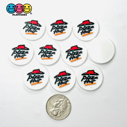Shoe Charms WITHOUT Buckle Botton Bendable Fast Food Fake Pizza Flatback Cabochons Slime Supply Fake Backe Decoden 10