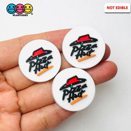 Shoe Charms WITHOUT Buckle Botton Bendable Fast Food Fake Pizza Flatback Cabochons Slime Supply Fake Backe Decoden 10