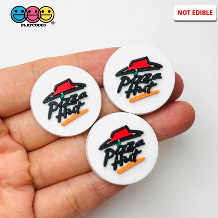 Shoe Charms WITHOUT Buckle Botton Bendable Fast Food Fake Pizza Flatback Cabochons Slime Supply Fake Backe Decoden 10