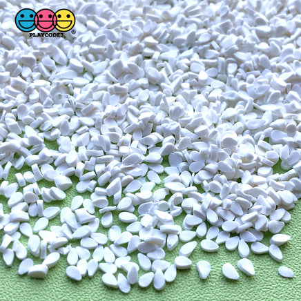 Sesame Seed Clay Sprinkles Realistic Fake Food 20/100G 100 Grams / White Sprinkle