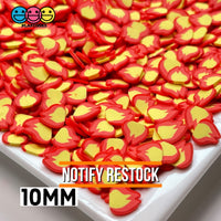 Fire Lit Emoji Fimo Slices Polymer Clay Chicks Flame Fake Sprinkles 10/5Mm 10 Mm / 20 Grams Sprinkle