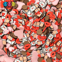 First Date Faux Sprinkle Fimo Mix Valentines Day Fake Sprinkles Funfetti 20 Grams