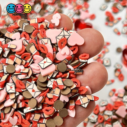 First Date Faux Sprinkle Fimo Mix Valentines Day Fake Sprinkles Funfetti