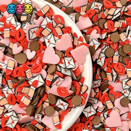 First Date Faux Sprinkle Fimo Mix Valentines Day Fake Sprinkles Funfetti