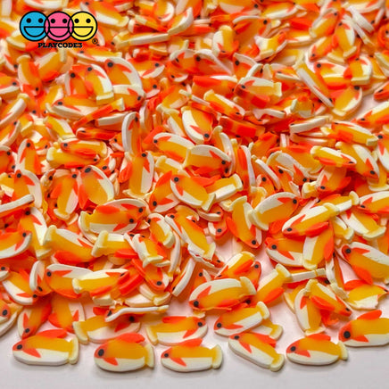 Fish Koi Fimo Slices Fake Clay Sprinkles Sushi Fishes Decoden Jimmies Funfetti Sprinkle