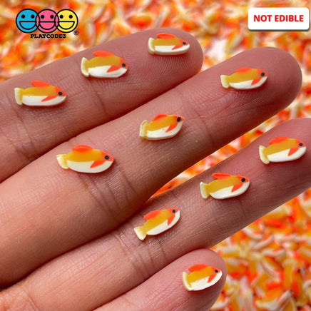 Fish Koi Fimo Slices Fake Clay Sprinkles Sushi Fishes Decoden Jimmies Funfetti Sprinkle