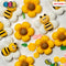 Flower Bee Flatback Charms Cabochons Flowers Bees 10Pcs Playcode3 Llc Charm