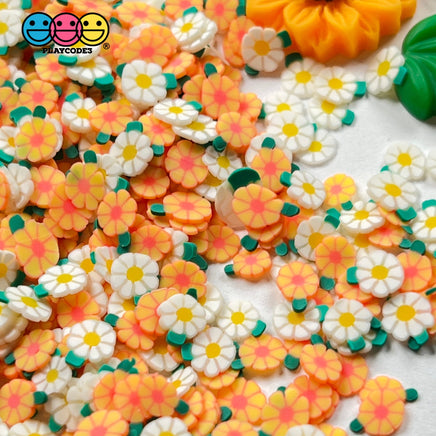 Flower Spring Flowers Daisies Mix Daisy Fimo Slices Fake Sprinkles Decoden Funfetti Sprinkle